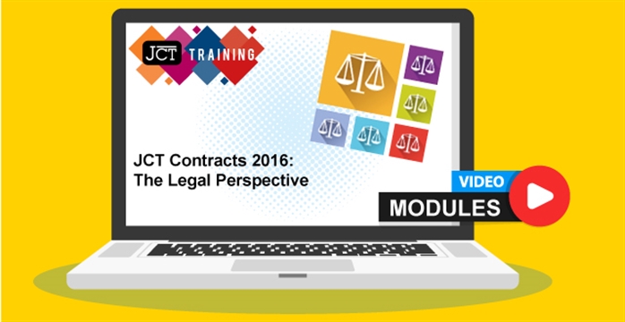 JCT Contracts 2016: The Legal Perspective