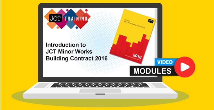 Introduction to JCT Minor Works Building Contract 2016