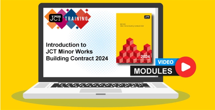 Introduction to JCT Minor Works Building Contract 2024