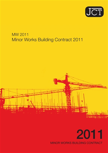 Jct Minor Works Contract Form Jct Minor Works Contract Form