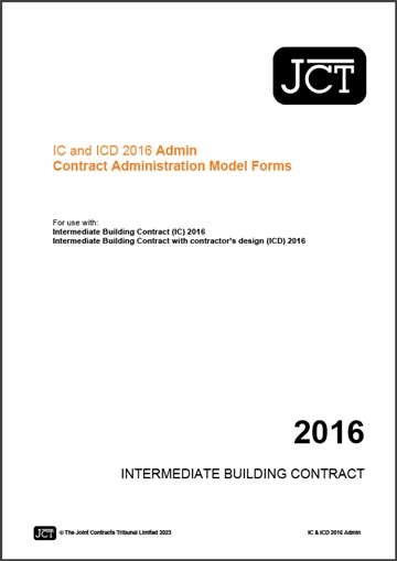 IC and ICD 2016 Admin