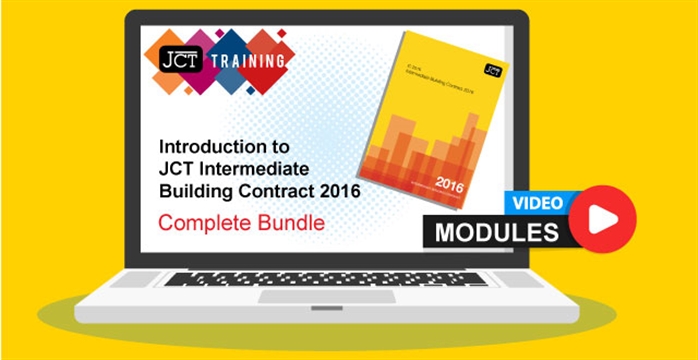 Introduction to JCT Intermediate Building Contract 2016 - Complete Bundle