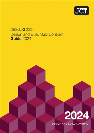 Design and Build Sub-Contract Guide (DB Sub/G 2024)