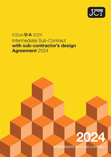 Intermediate Sub-Contract with sub-contractor's design Agreement (ICSub/D/A 2024)