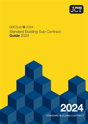Standard Building Sub-Contract Guide (SBCSub/G 2024)